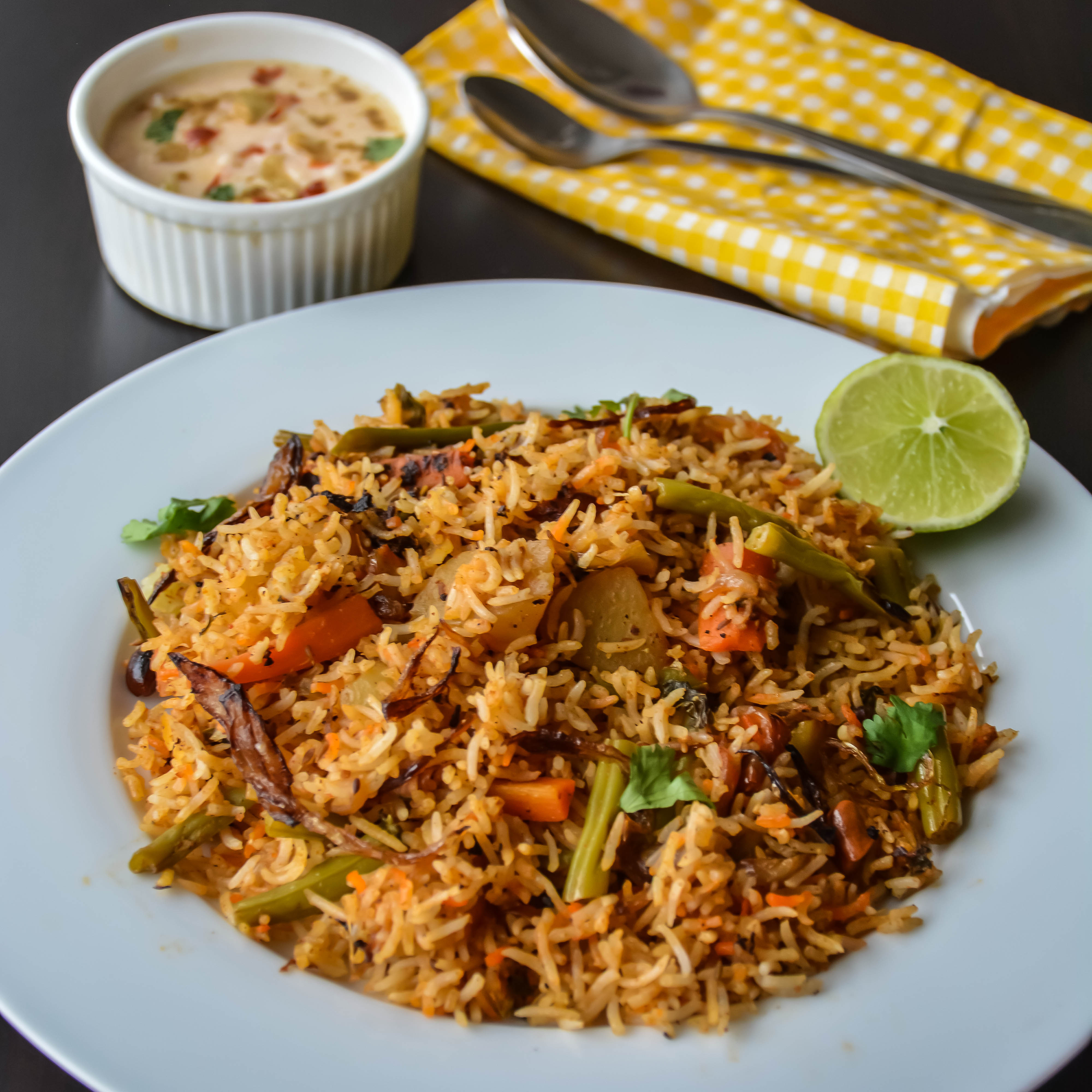 1 kg veg biryani recipe