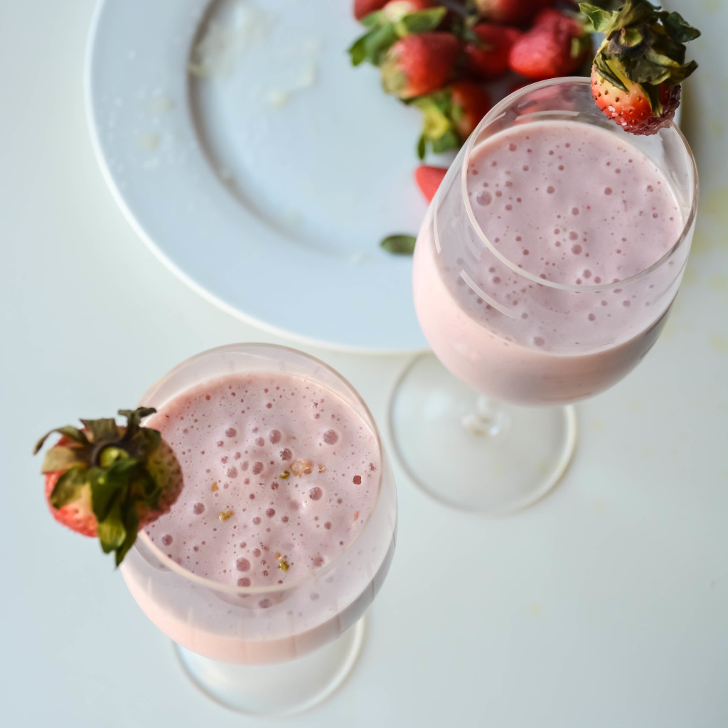 Strawberry Lemon Milkshake-3