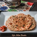 Mint & Tofu Whole Wheat Paratha