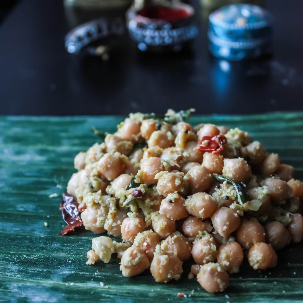 Chickpeas sundal