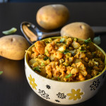 Cauliflower Potato Peas Masala / Aloo Gobi Matar Masala
