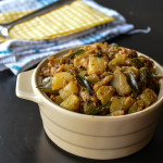 Chayote dry curry /Chow chow curry
