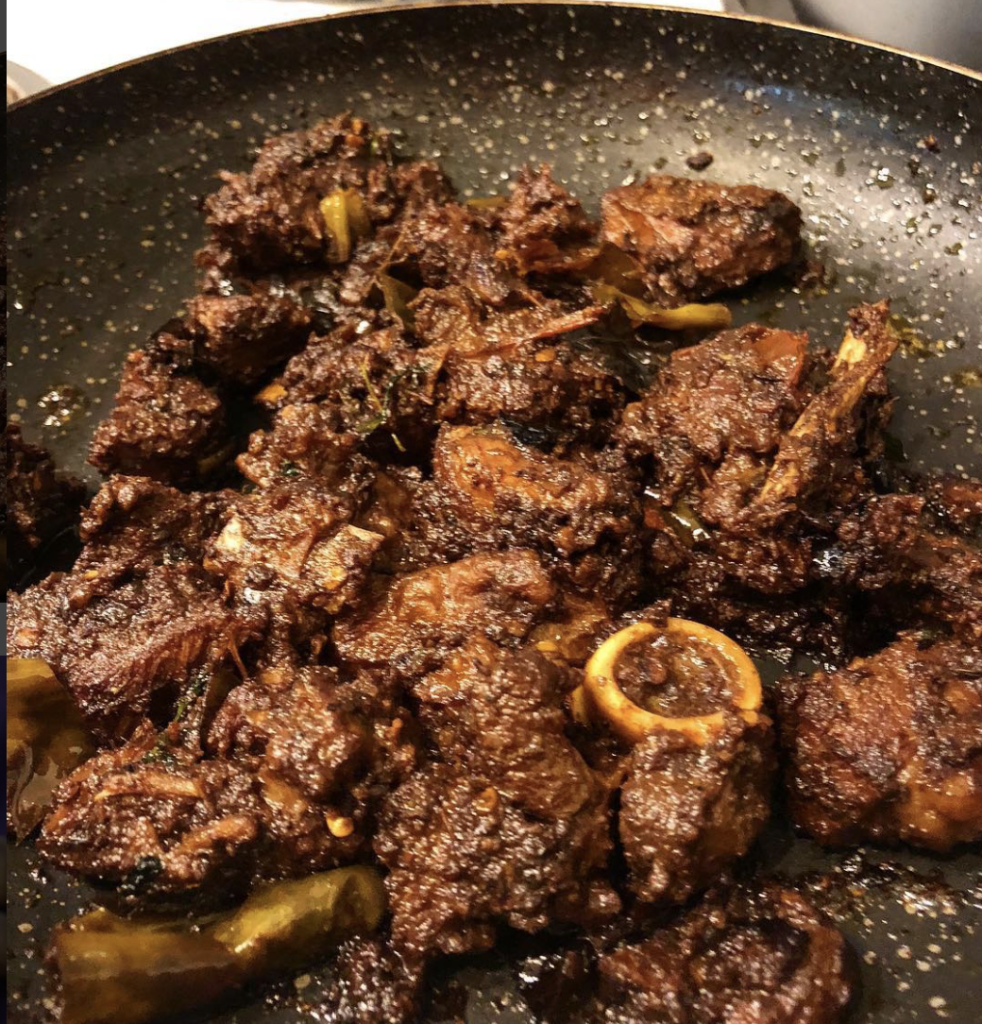 Mutton Pepper Roast