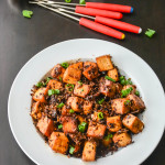 Spicy Garlic Tofu in 10 minutes