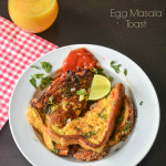 Egg Masala Toast