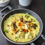 Punjabi Kadhi Pakora/ Fritters in yogurt gravy