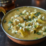 Kashmiri Chaman kaliya/ Paneer in spicy milk gravy