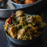 Kozhi Milagu pirattal / Pepper chicken semi dry curry