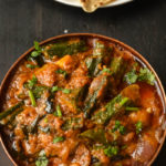 Bhindi ka Salan / Okra peanut curry