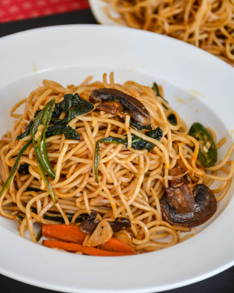 Mushroom Chow mein-2