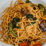 Mushroom Vegetable Chow Mein