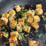 Spicy tofu roast in 10 minutes